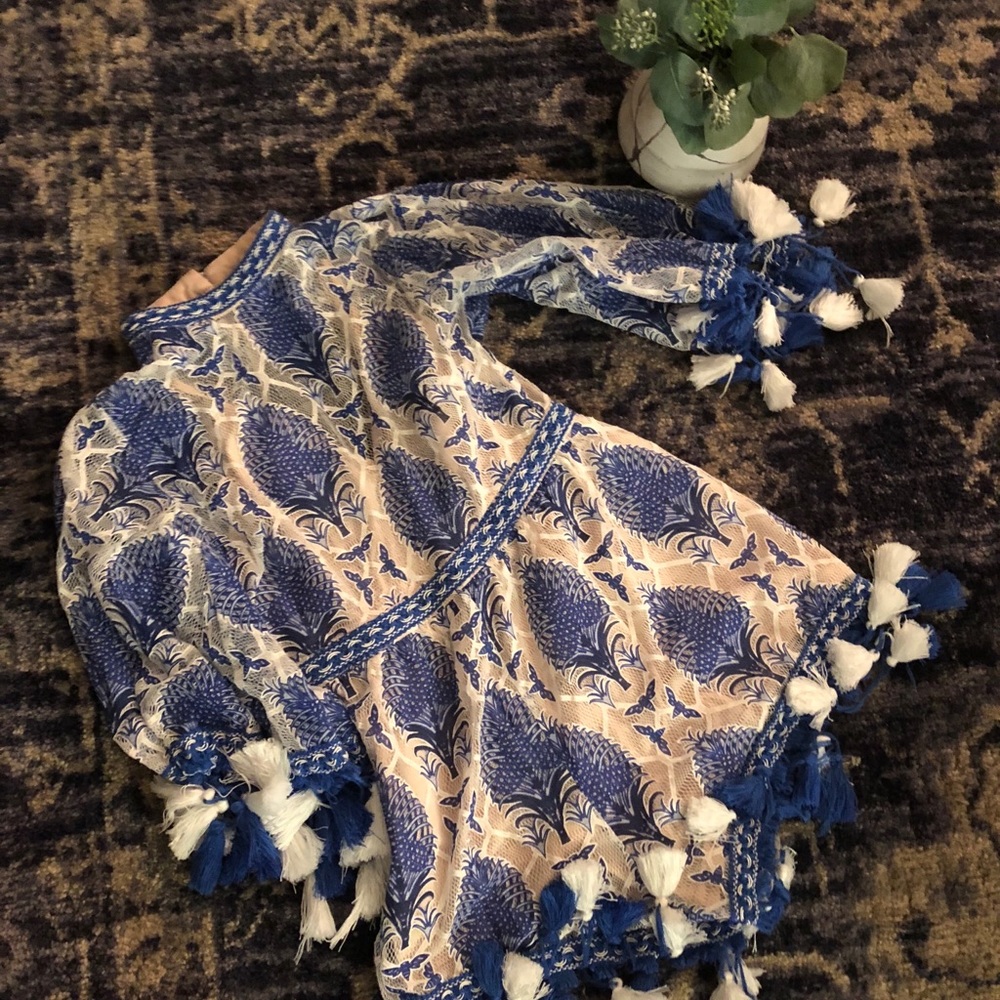 F.U.N. Tassel romper
